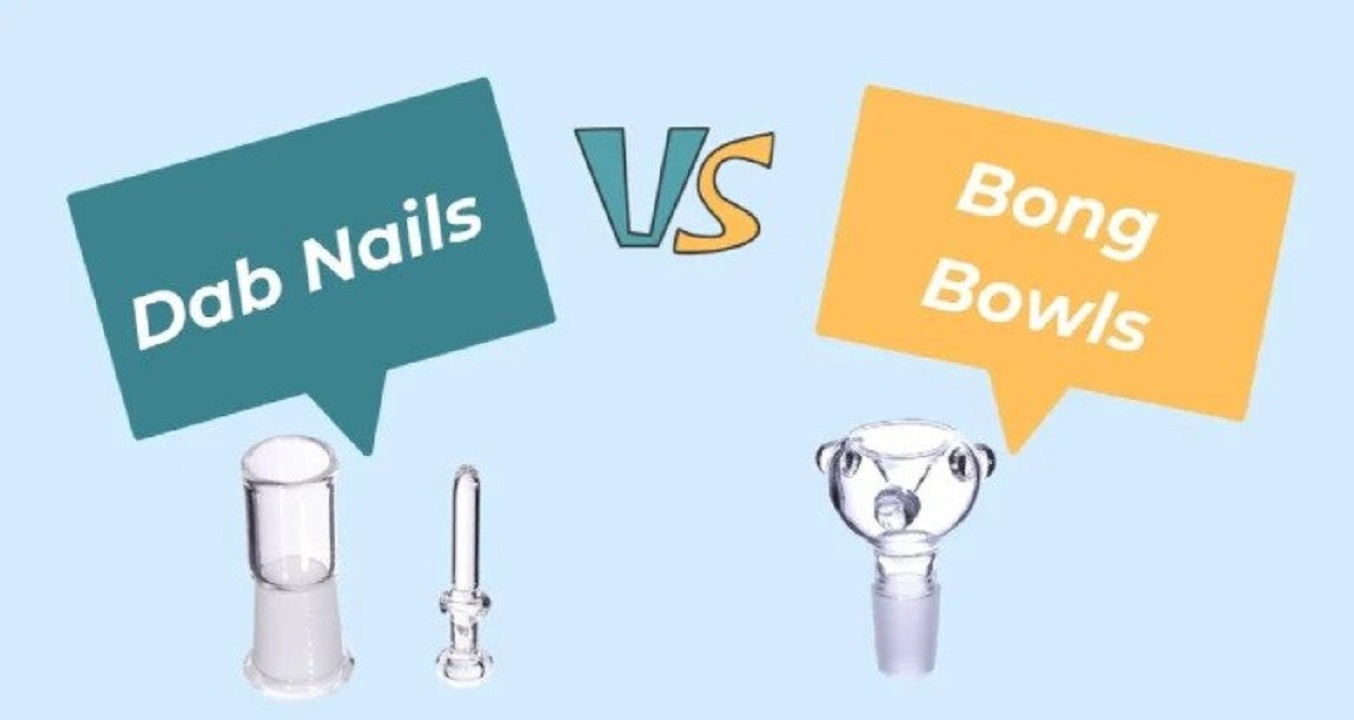 dab nails vs bong bowls